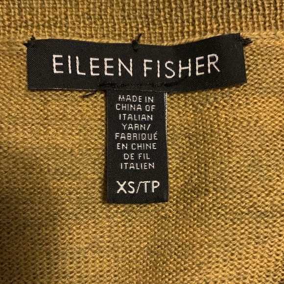 Eileen Fisher Women Crew Neck 100% Merino Wool Tunic Sweater Oversized Size XS - Picture 8 of 11